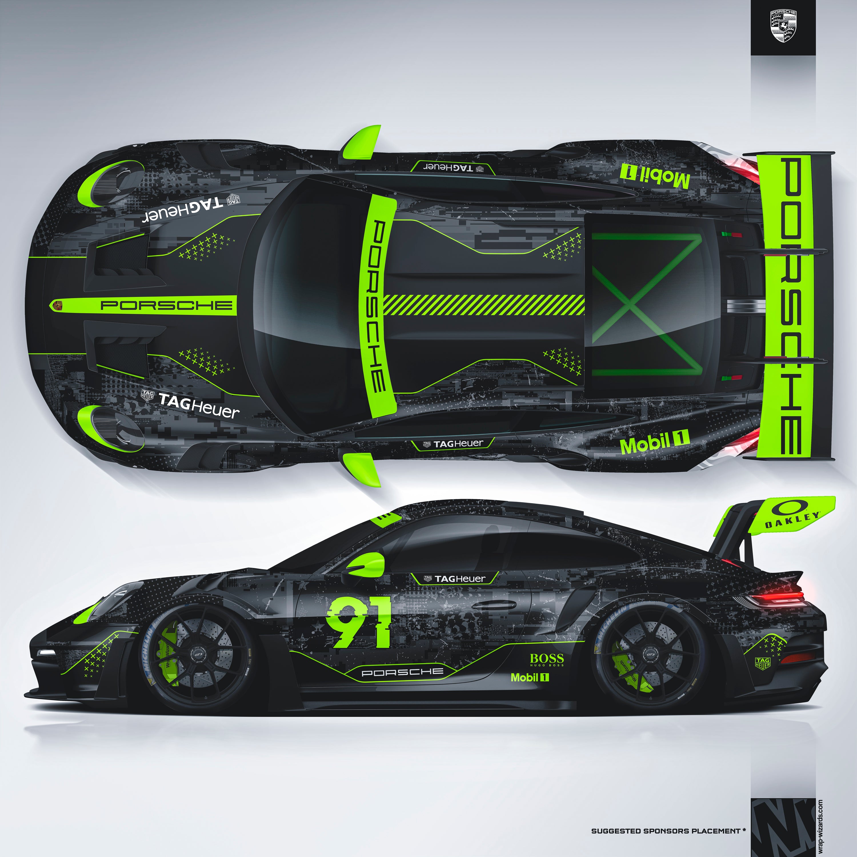Design - Porsche - NEON SURGE - FILES ON DEMAND