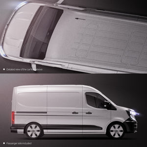 Premium van mockup for Renault Master L2H2 2025 panel van