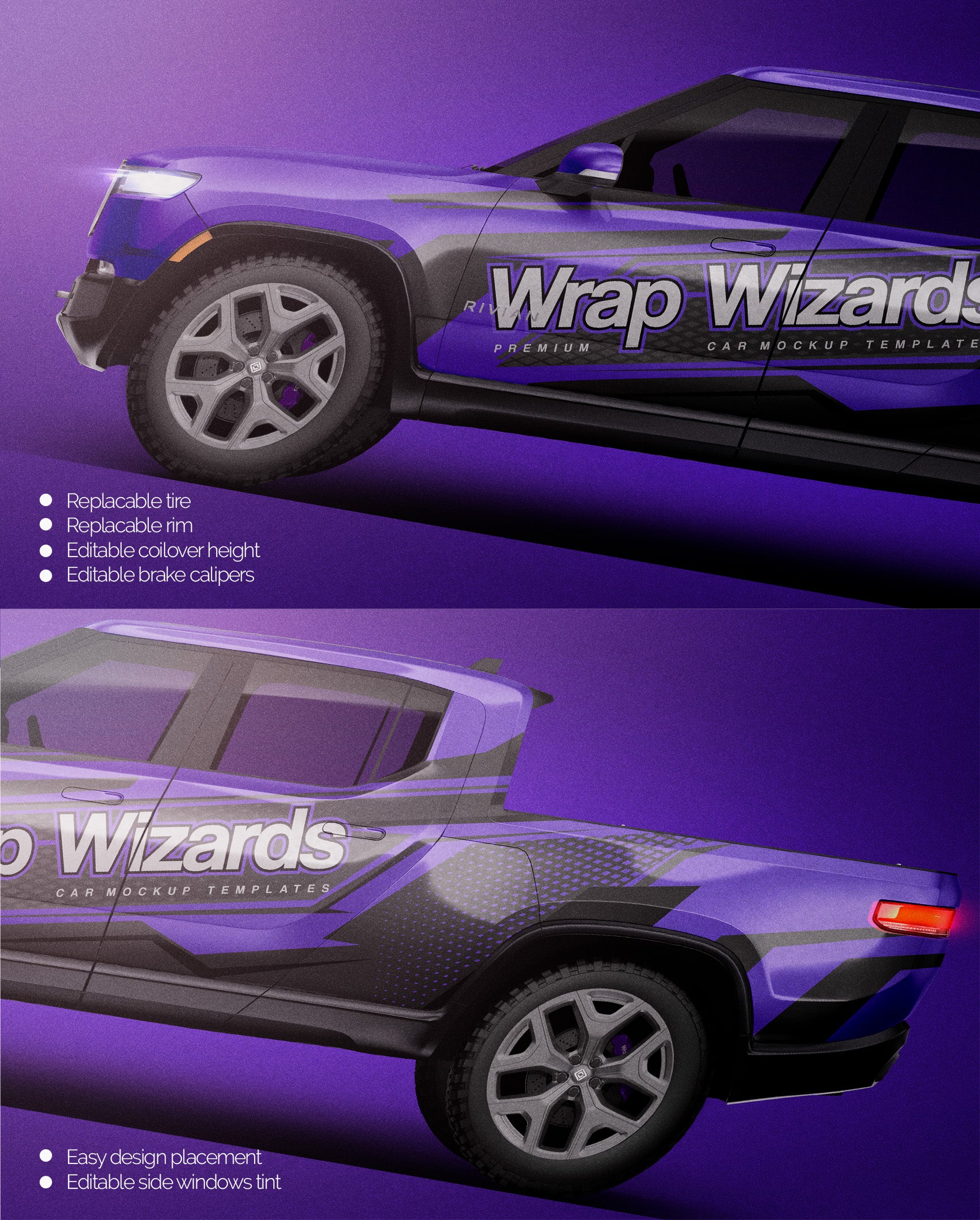 RIVIAN R1T  - Truck/Pickup Mockup