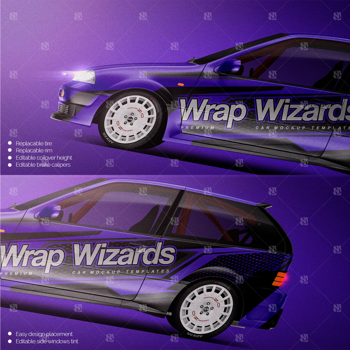 Suzuki Swift GTI - Car Mockup