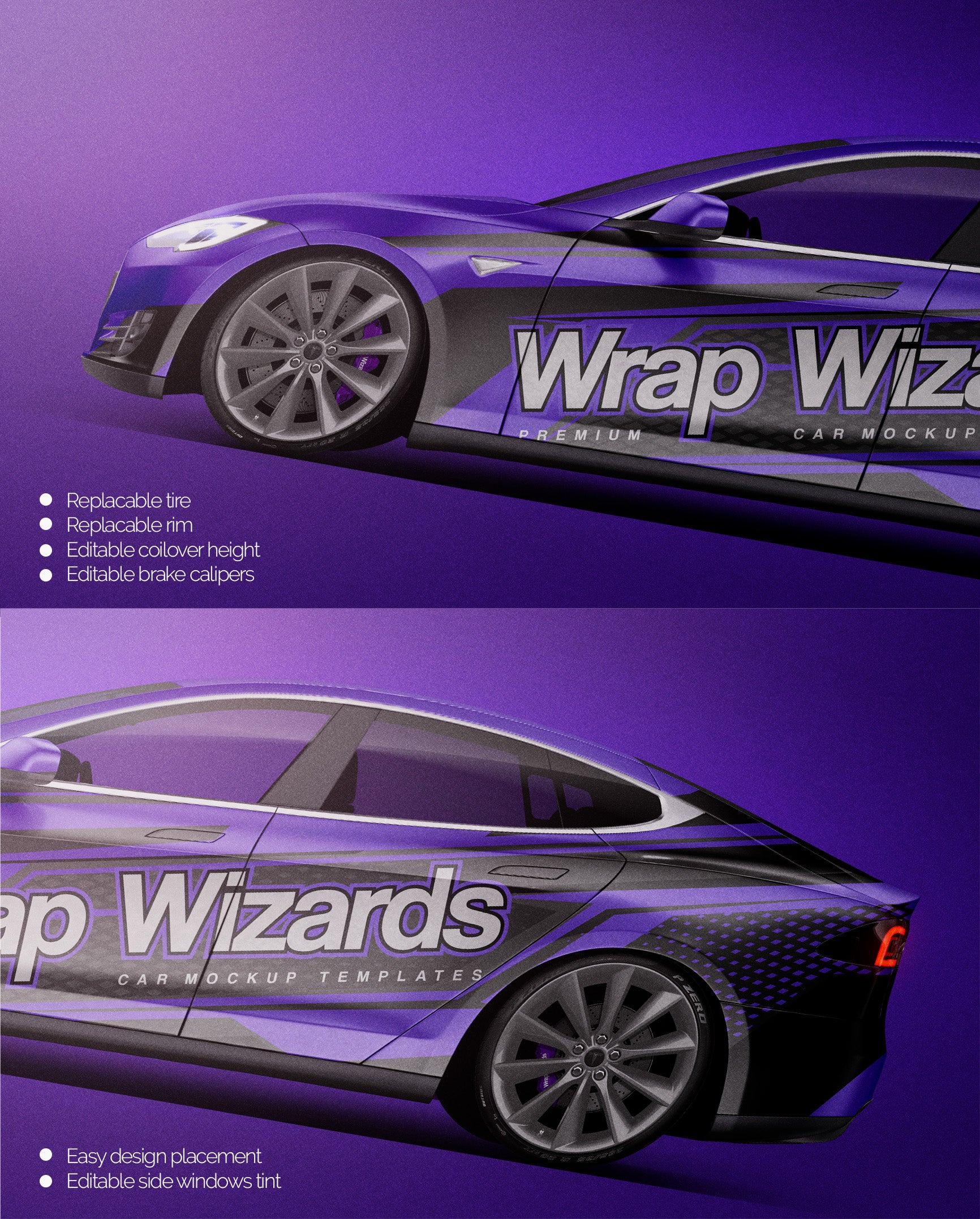 Tesla Model S 2015 - Car Mockup