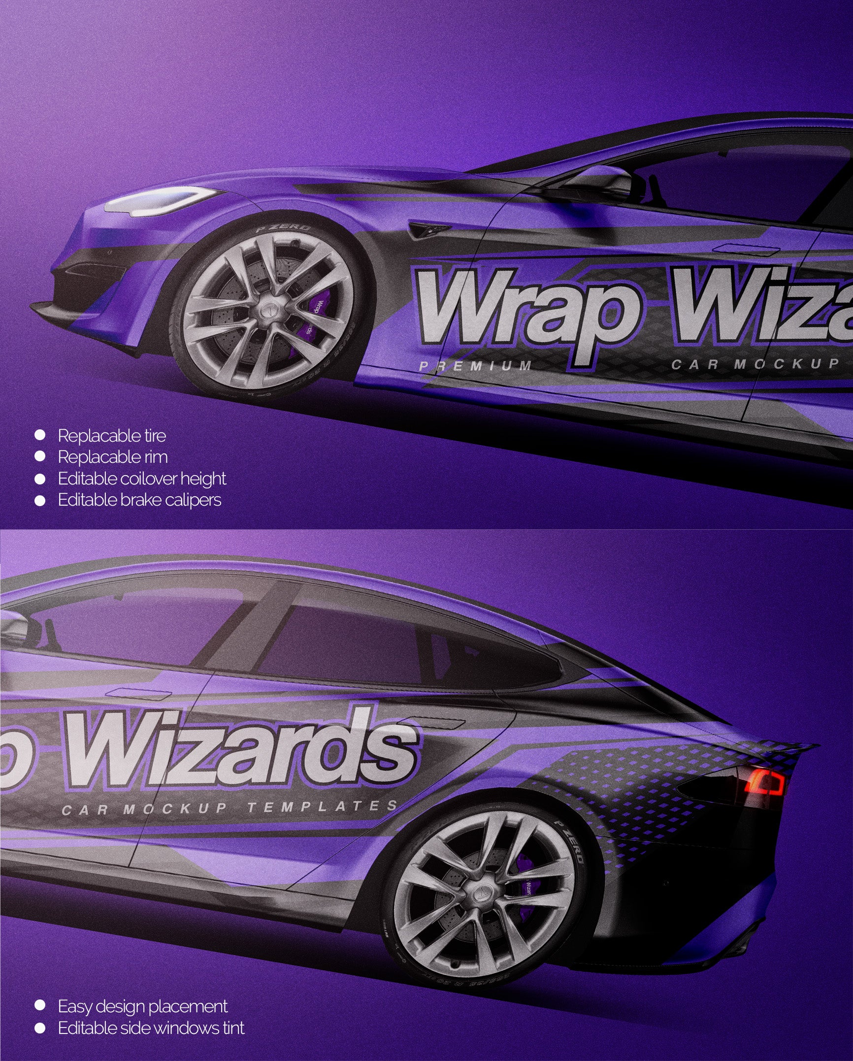 Tesla Model S 2025 - Car Mockup