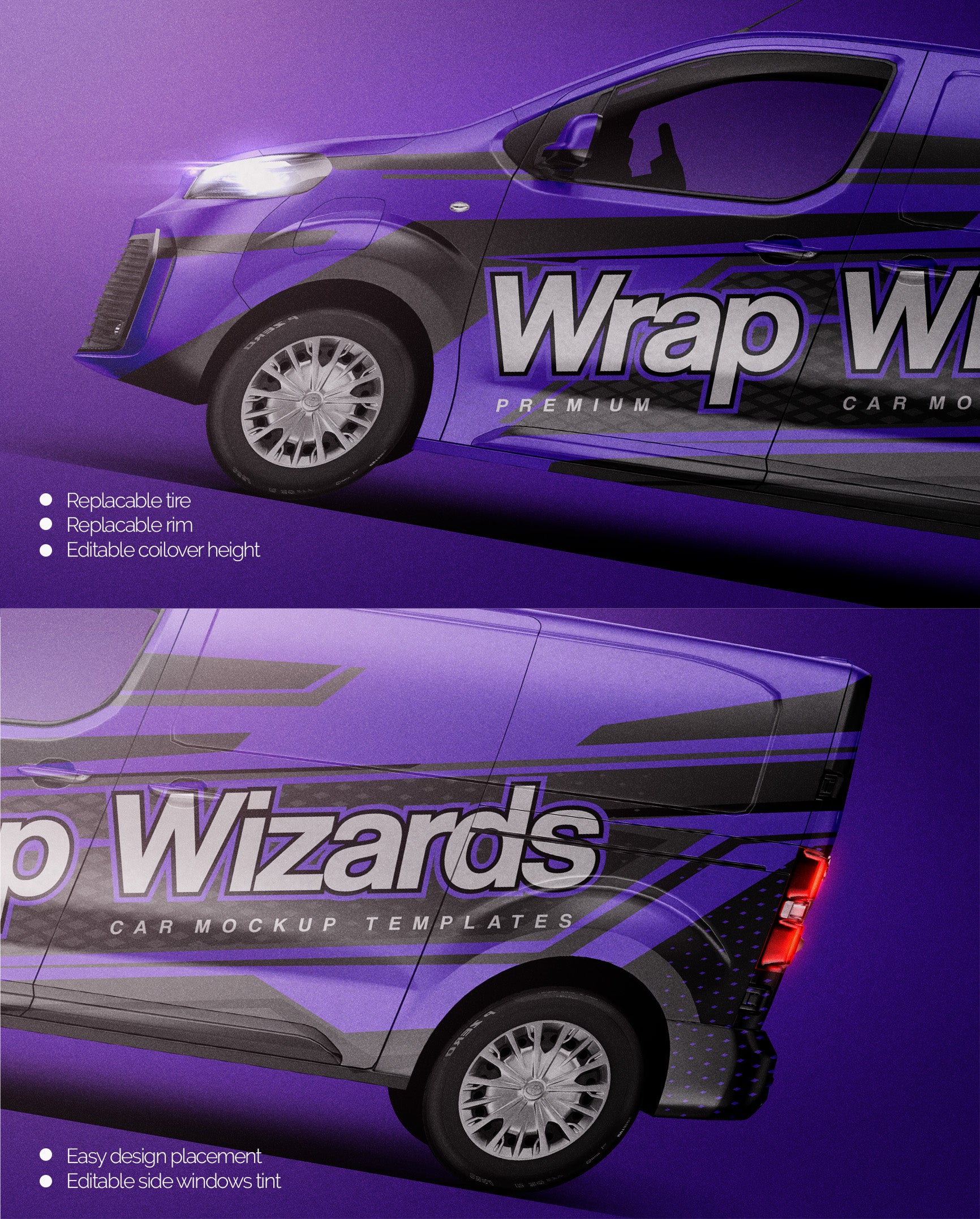 Toyota ProACE 2024 - Van Mockup