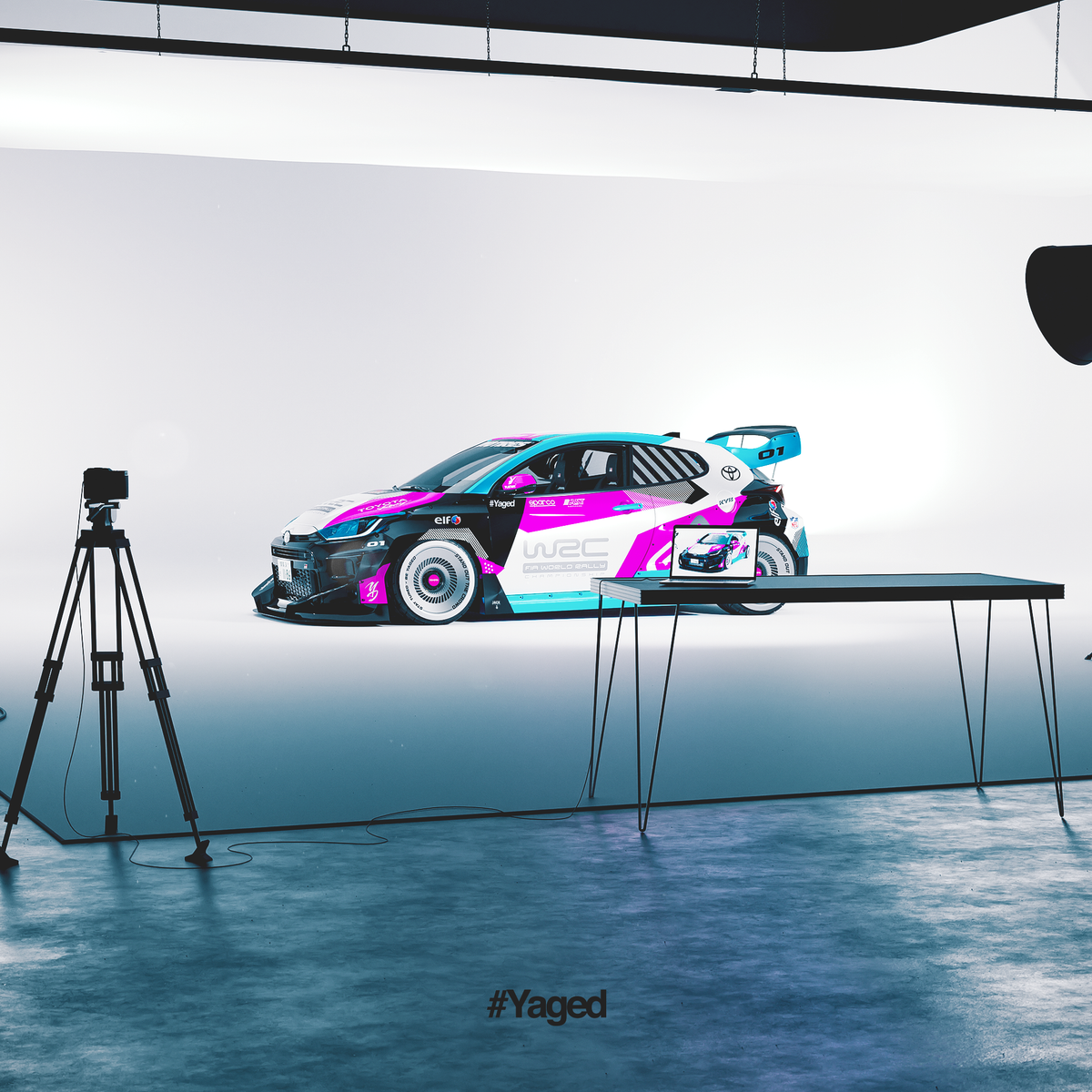 Design - Toyota Yaris GR WRC - READY TO CUT FILES