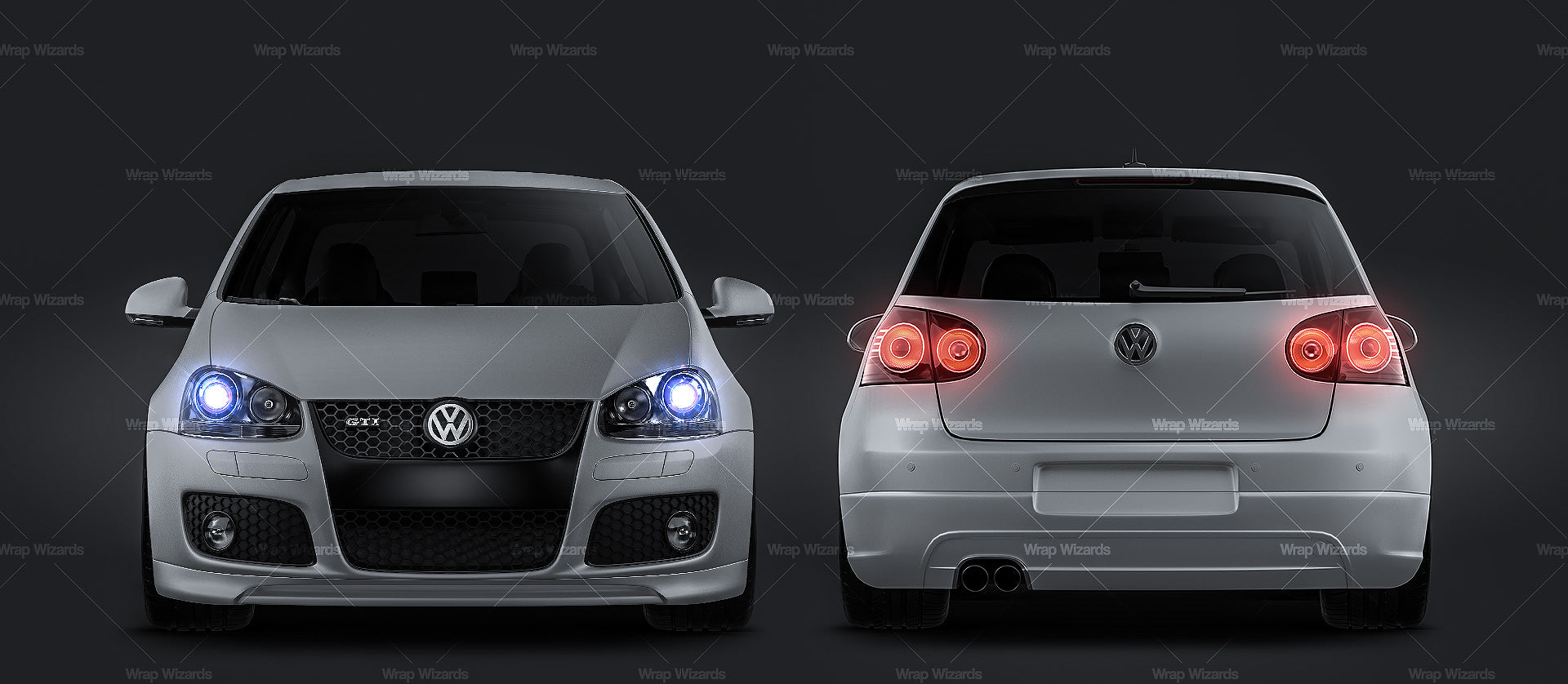 Volkswagen Golf MK5 V R32 - Car Mockup