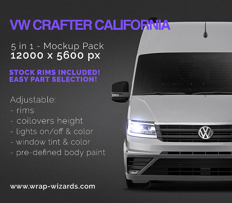 Volkswagen Crafter L4H2 2021 CALIFORNIA