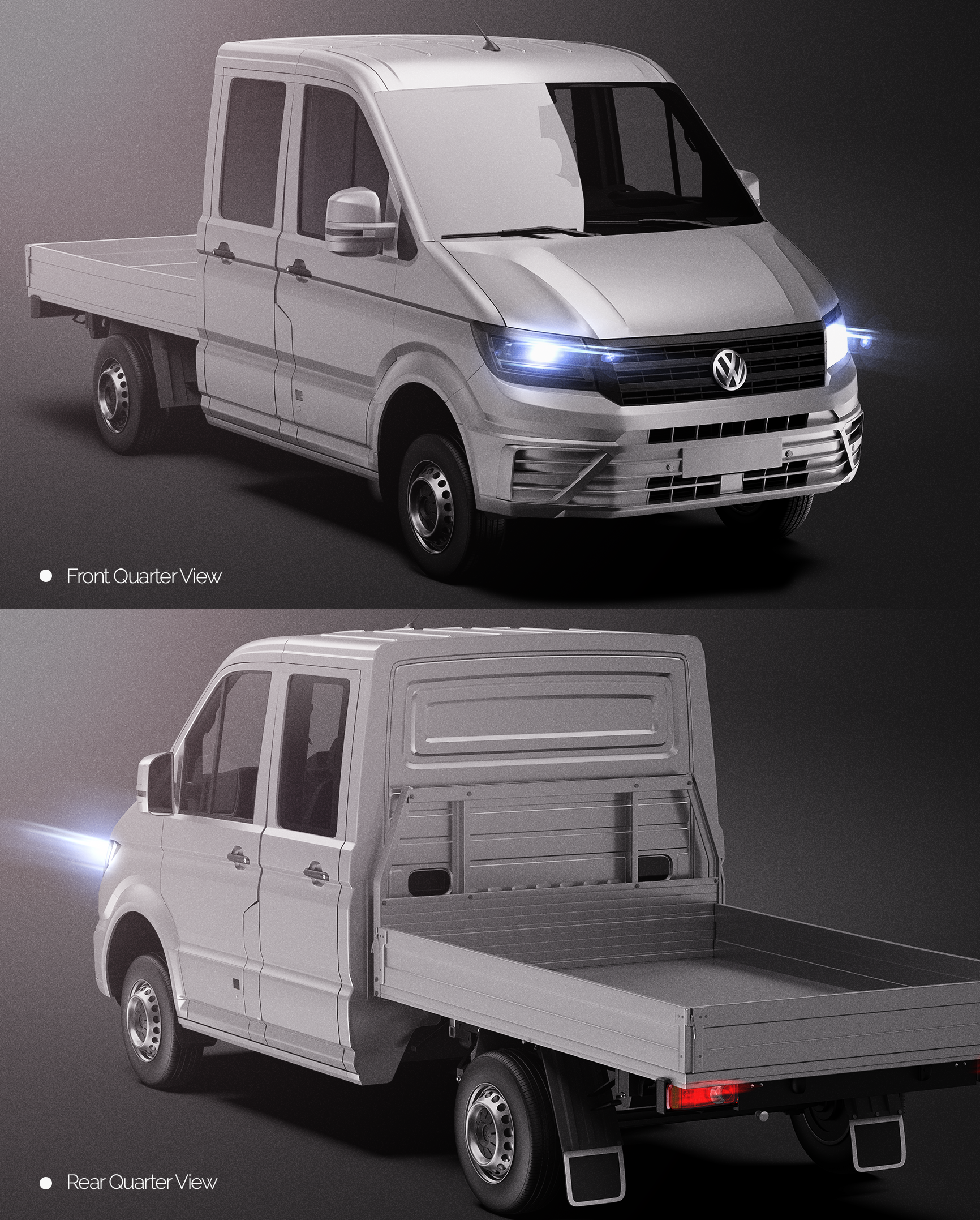 Volkswagen Crafter + Flatbed