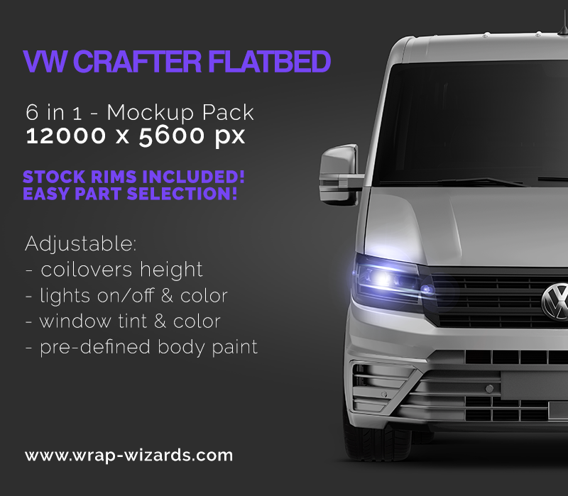 Volkswagen Crafter + Flatbed