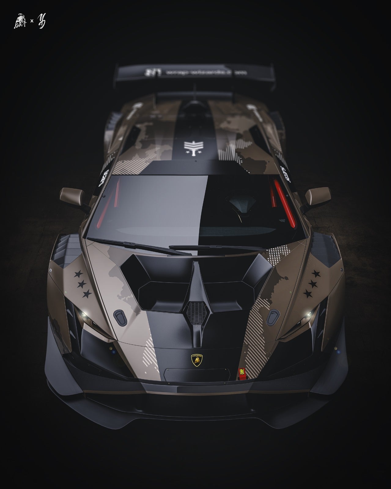 Design - Lamborghini - CAMMO REAPER - READY TO PRINT FILES – Wrap