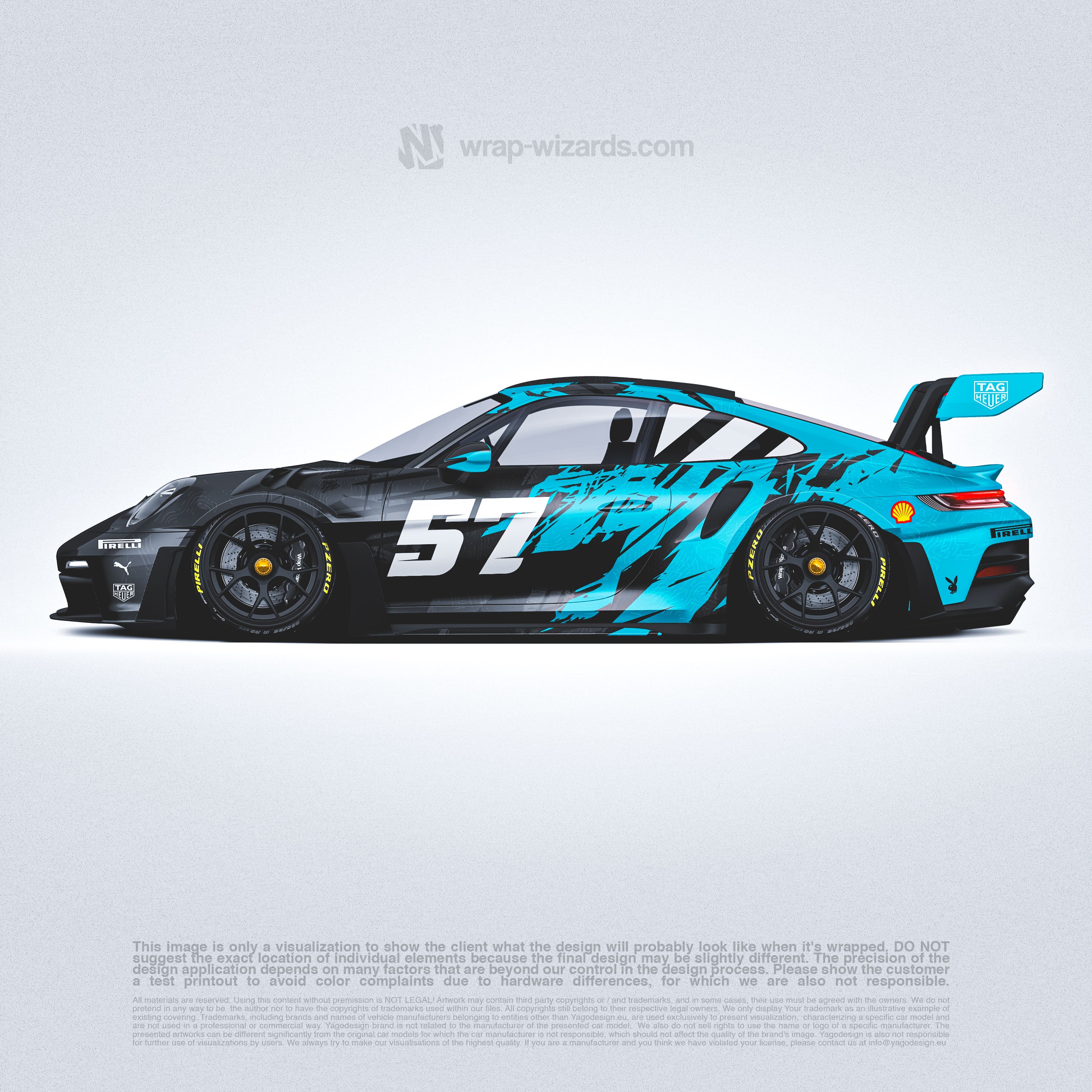 Design - Porsche - AQUA STRIKE - FILES ON DEMAND