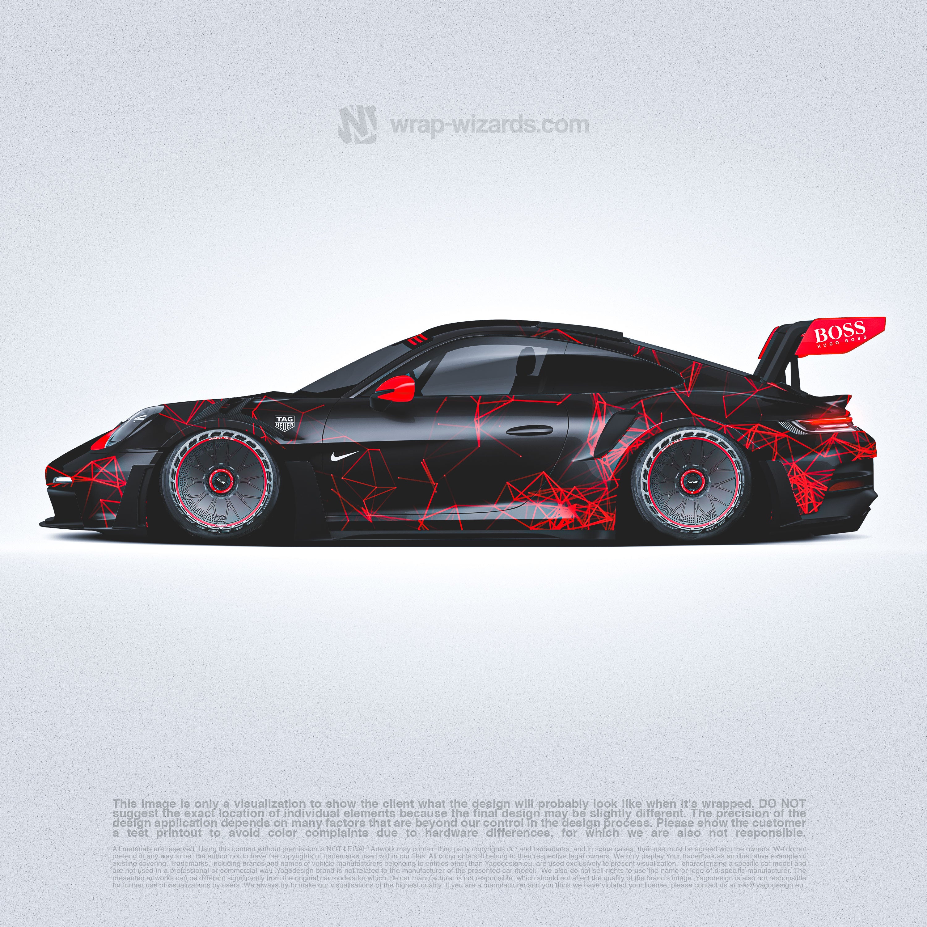 Design - Porsche - DARK MATRIX - Print Files