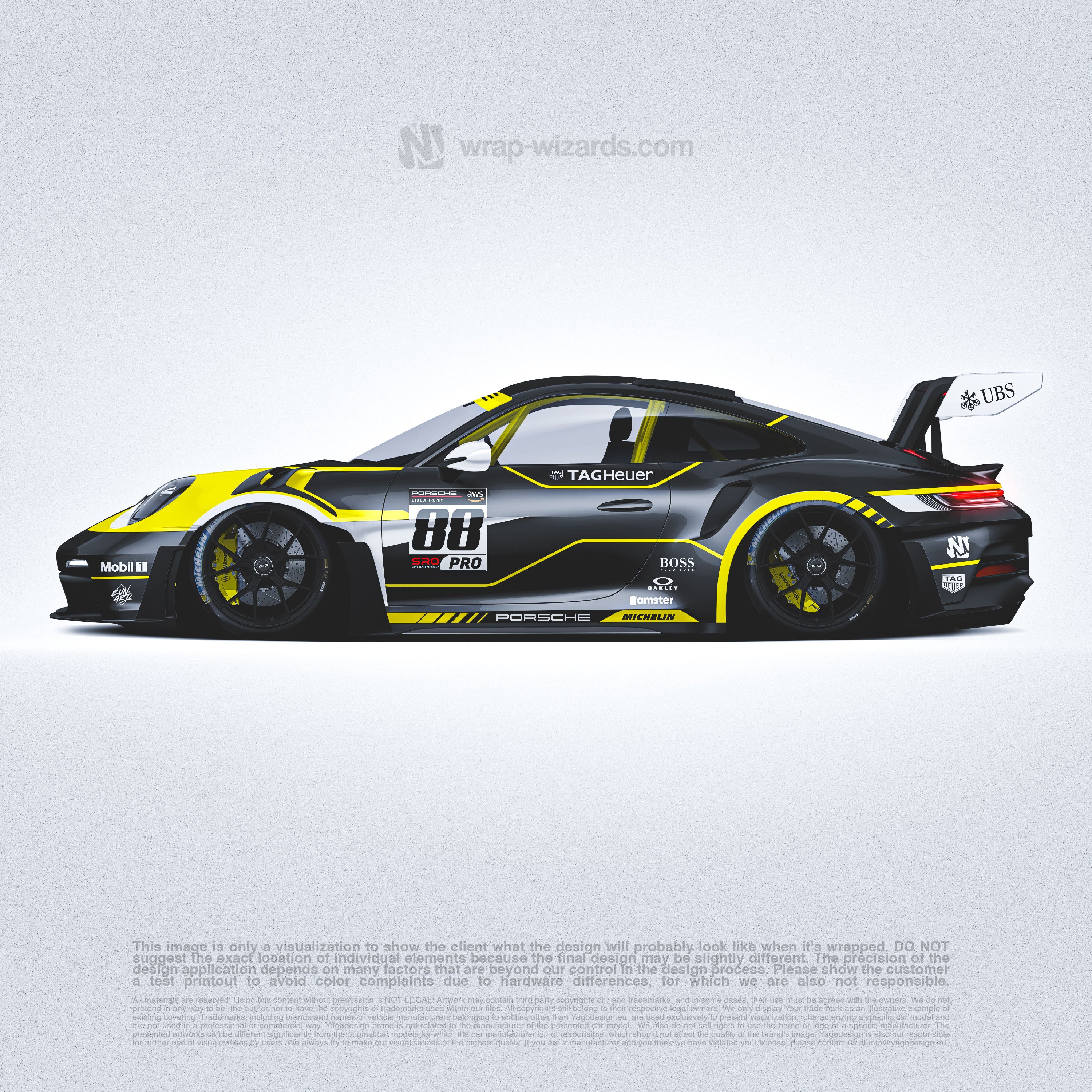 Design - Porsche - NIGHT VASP - READY TO CUT FILES