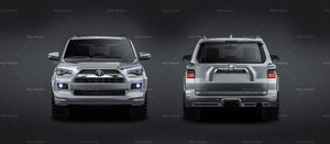 Toyota 4Runner 2013 glossy finish - all sides Car Mockup Template.psd