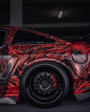 Design - Ford Mustang Shirokai - READY TO PRINT FILES