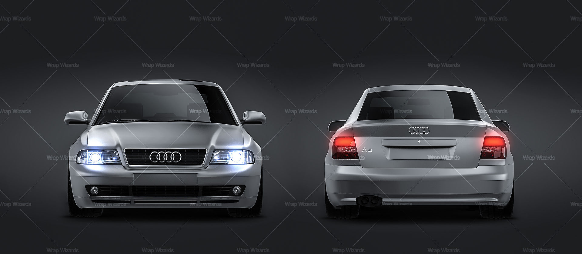 Audi A4 1999 - Car Mockup