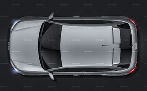 Audi S1 Sportback 2014 glossy finish - all sides Car Mockup Template.psd