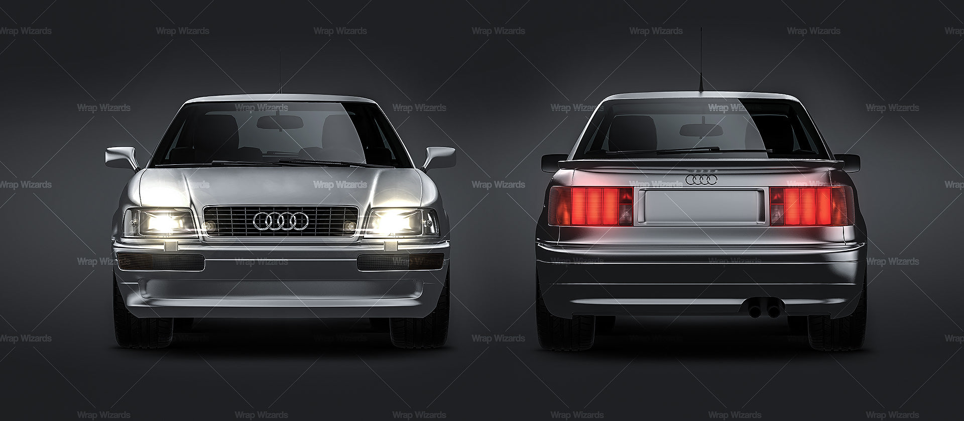 Audi S2 1995 - Car Mockup
