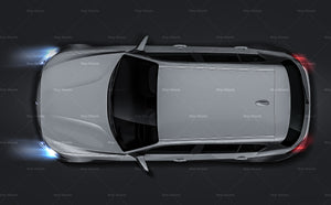 BMW 1-Series F20 5-door 2011 glossy finish - all sides Car Mockup Template.psd