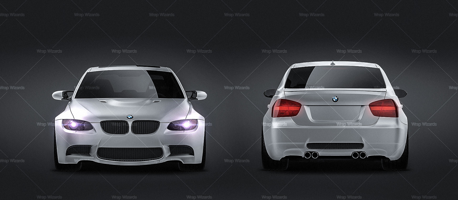 BMW 3-Series E90 M3 - Car Mockup
