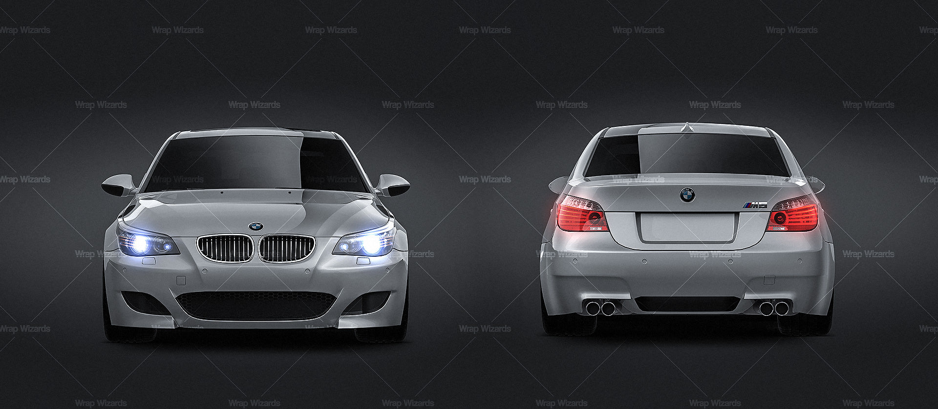 BMW 5-Series M5 E60 2005-2010 - Car Mockup