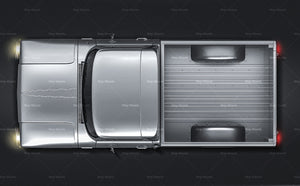 Chevrolet C10 1965 glossy finish - all sides Car Mockup Template.psd