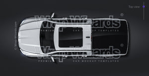 Dodge RAM 1500 2020 glossy finish - all sides Car Mockup Template.psd