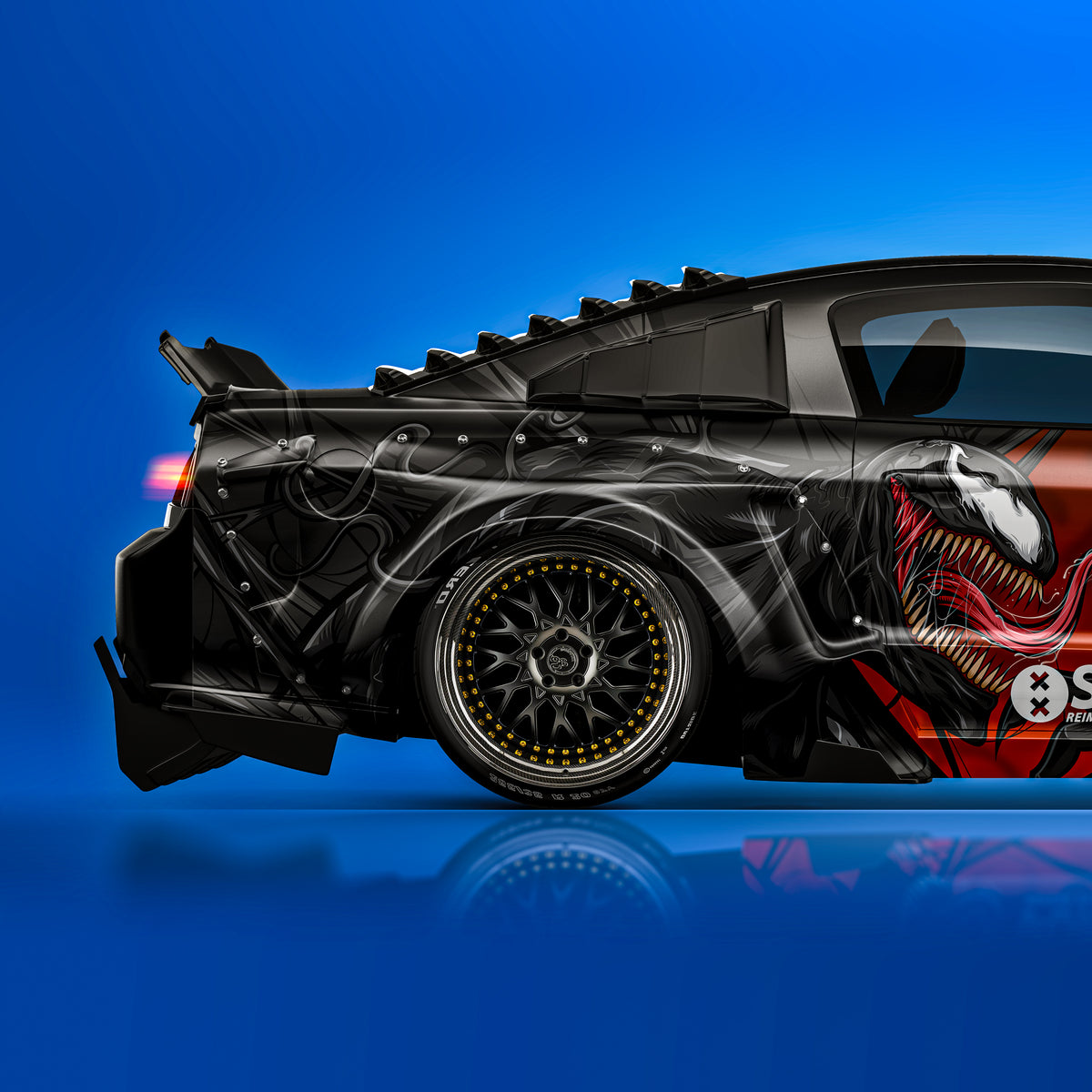Design - Ford Mustang Shirokai - READY TO PRINT FILES