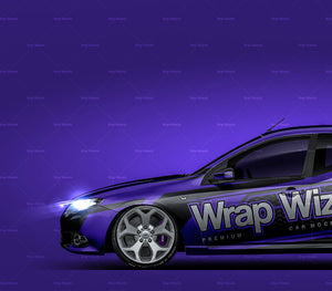 Ford FG Falcon XR6 UTE glossy finish - all sides Car Mockup Template.psd