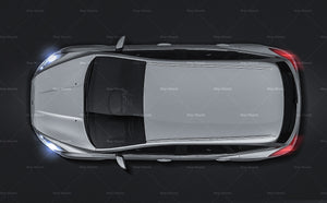 Ford Focus Wagon 2015 glossy finish - all sides Car Mockup Template.psd