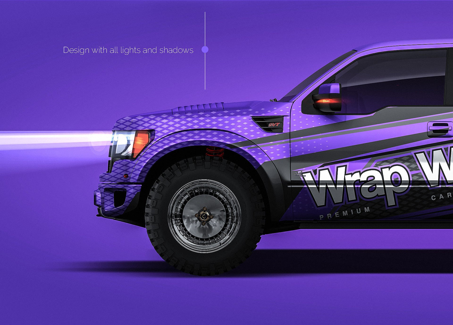 Ford Raptor R Purple Ford Raptor Purple