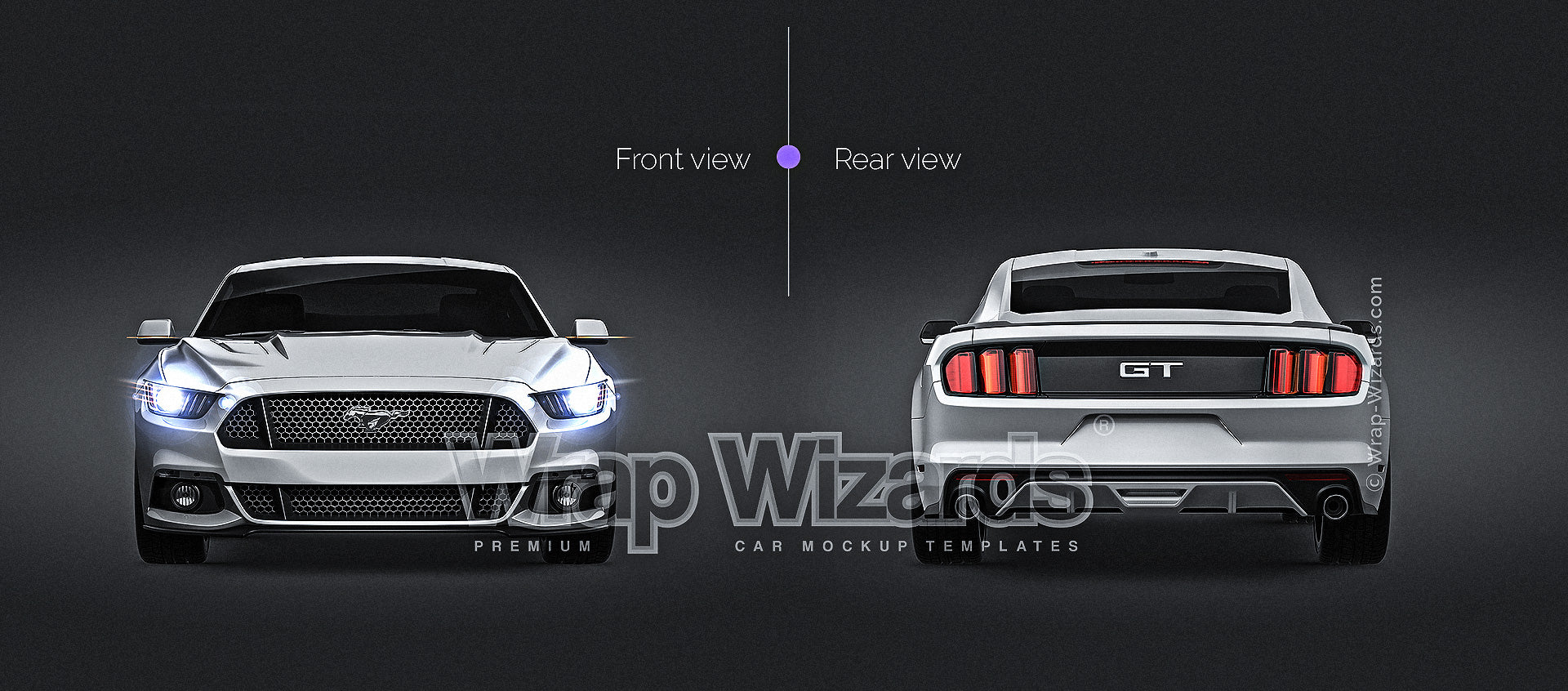 Ford Mustang GT 2015 - Car Mockup