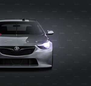 Holden Commodore Supercar V8 2020 glossy finish - all sides Car Mockup Template.psd