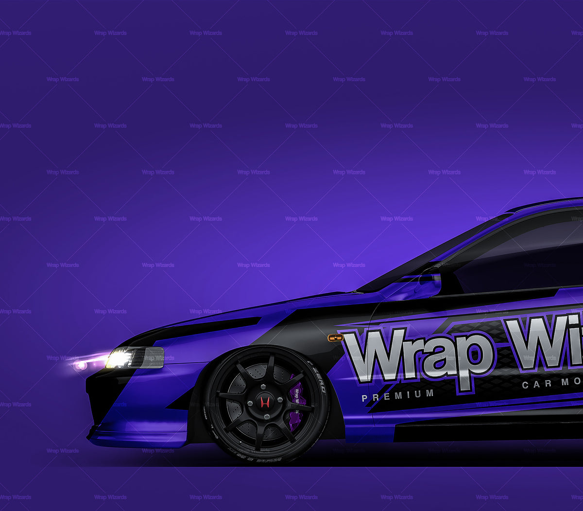 Honda Integra DC2 Type-R coupe 1995 - Car Mockup – Wrap-Wizards.com ...