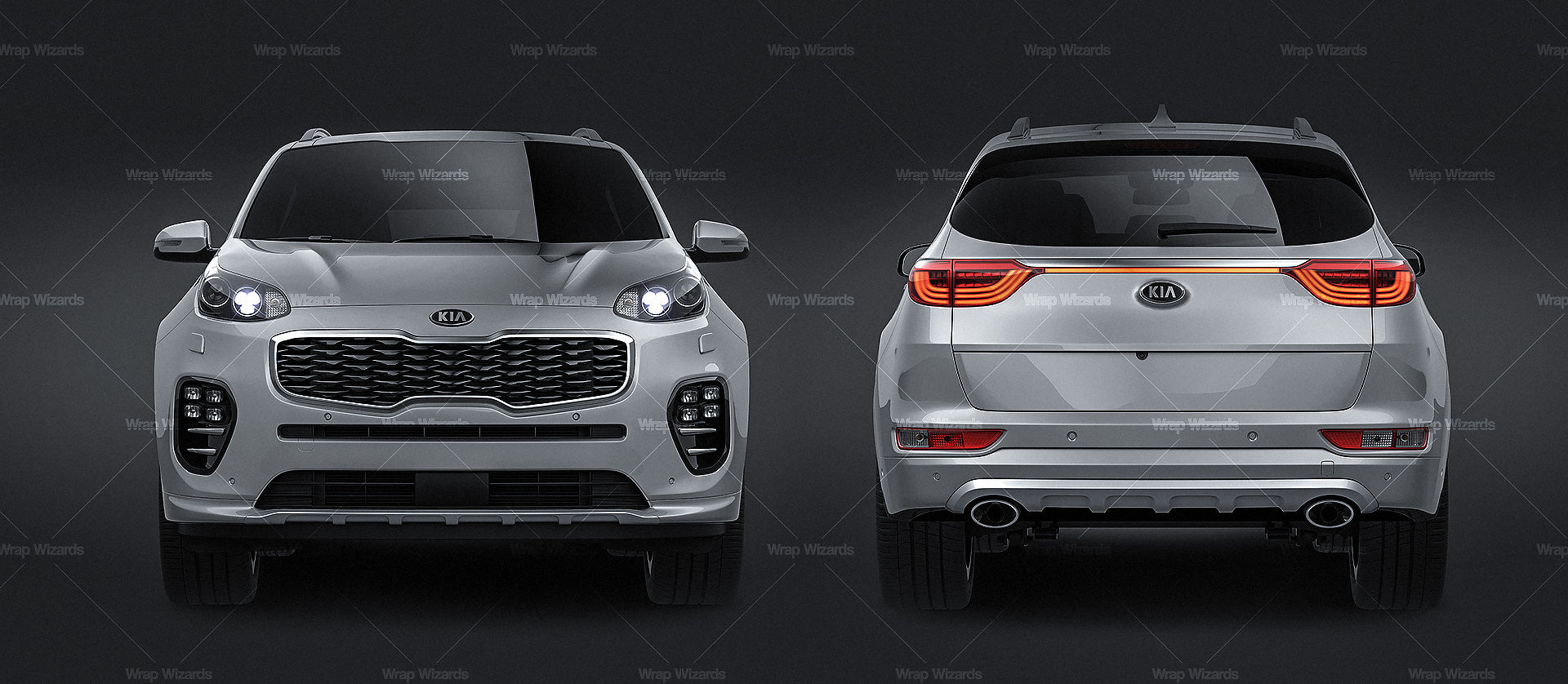 Kia Sportage 2016 - Car Mockup