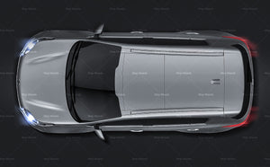 Kia Sportage 2016 glossy finish - all sides Car Mockup Template.psd