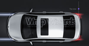 Kia Cerato 2014 glossy finish - all sides Car Mockup Template.psd