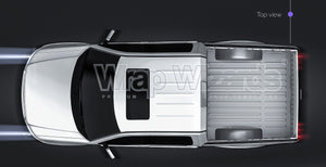 Lincoln Mark LT 2005 glossy finish - all sides Car Mockup Template.psd