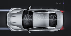 Maserati GT 2007 glossy finish - all sides Car Mockup Template.psd