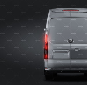 Maxus Deliver 9 | LDV Deliver 9 L3H3 2022 glossy finish - all sides Car Mockup Template.psd