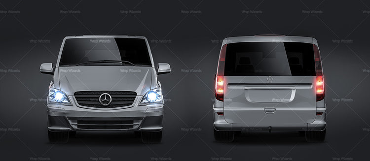 Templates - Cars - Mercedes-Benz - Mercedes-Benz V-Class Vito W638