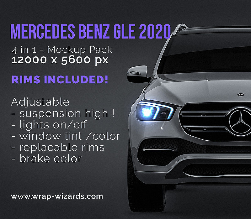 Mercedes-Benz G-Class GLE 2020 - Car Mockup