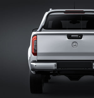 Mercedes-Benz X-Class 2018 glossy finish - all sides Car Mockup Template.psd