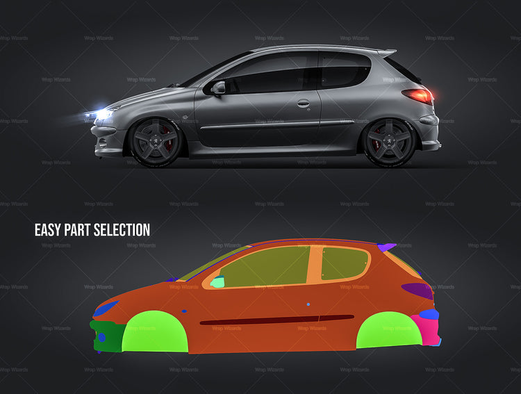 Download Peugeot 206 GTi [Add-on, tuning