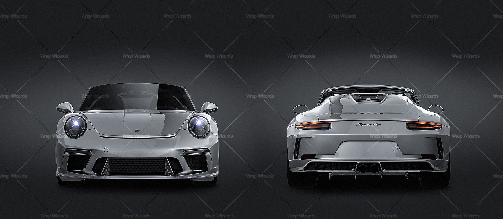 Porsche 911 Speedster 2019 - Car Mockup
