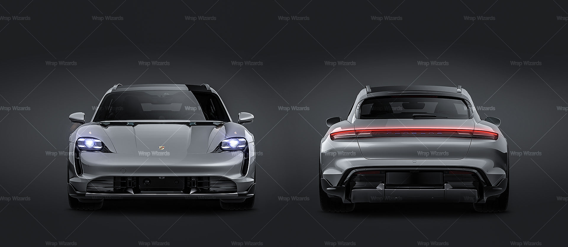 Porsche Taycan Cross Turismo 2021 - Car Mockup
