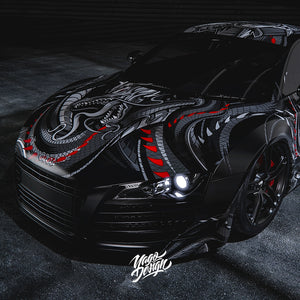 Design - Audi R8 Ronin - READY TO PRINT FILES