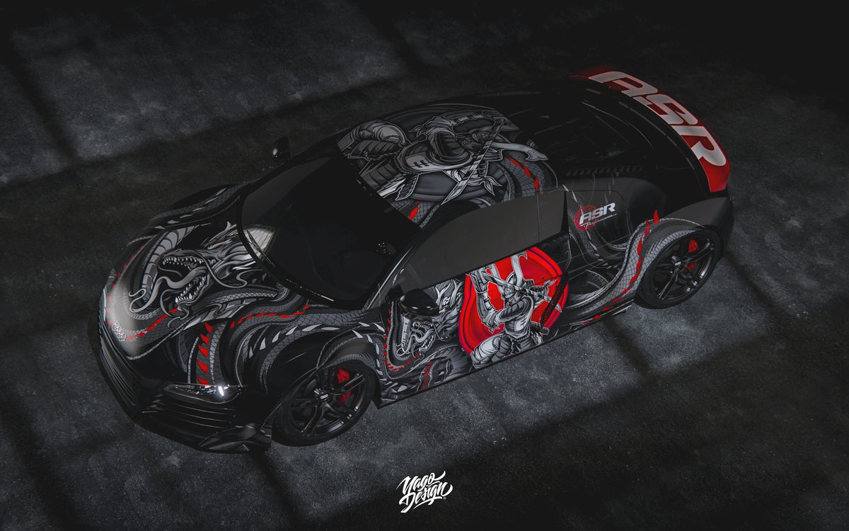 Design - Audi R8 Ronin - READY TO PRINT FILES – Wrap-Wizards.com ...