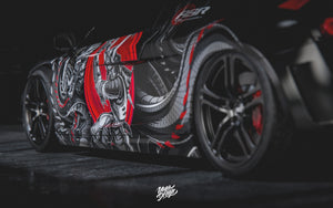 Design - Audi R8 Ronin - READY TO PRINT FILES