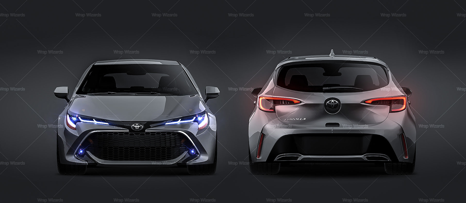 Toyota Corolla Hatchback 2021 - Car Mockup