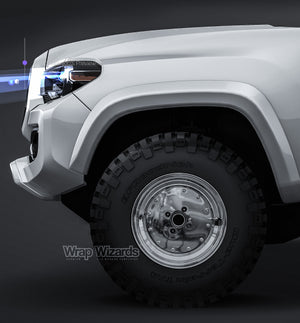 Toyota Tacoma TRD Off-Road 2016 glossy finish - all sides Car Mockup Template.psd